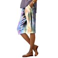 thumbnail image 1 of Pantalones cortos domirica para mujer, casual, mezcla de algodón y poliéster, 4XL, 1 of 2