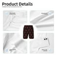 thumbnail image 5 of Cauagu Red Snake Print Swim Trunks for Men,Youth Boys Swim Shorts Compression Liner Beach Shorts Boys' Swimming Shorts 7-20 Years Bathing Suit-Small, 5 of 7