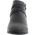 thumbnail image 3 of Style & Co. Womens Willow Microfiber Block Heel Ankle Boots, 3 of 3