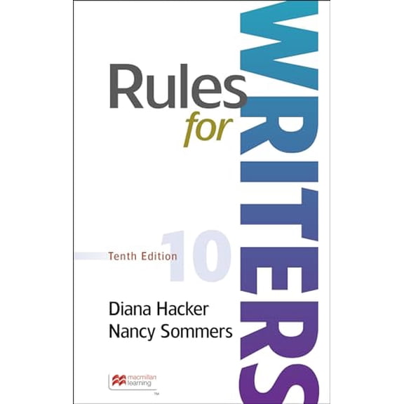 Pre-Owned Rules for Writers, 9781319244255, 1319244254, Paperback, Tenth edition