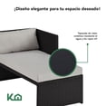 thumbnail image 4 of Sala Exterior Esquinera Izquierda Mueble Jardín Ratan, 4 of 8