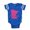 Royal Blue, variant on CafePress - Minnesota - Cute Infant Baby Football Bodysuit