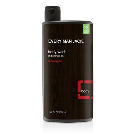 Every Man Jack Body Wash and Shower Gel Cedarwood, 16.9fl