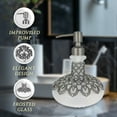 thumbnail image 3 of Decozen Gifts for Mom - Premium Frosted Glass Lotion Dispenser for Mother's Day Gifts, Bathroom Decor, Soap Dispenser, Glass Pump Bottle, Liquid Hand Soap Bottle - Mothers Day Decor, 3 of 8