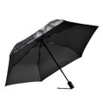 thumbnail image 2 of FORMRS Travel Umbrella Folding Auto Open Close Windproof Rain UV Protection, Gray Floral, 2 of 8