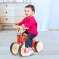 thumbnail image 5 of YOFE Baby Balance Bike, 4 Wheels Toddler Balance Bikes for Christmas Gift, Baby Outdoor Indoor Toys for 1-2 Year Old  Girls, No-Pedal Toddler Baby Bike, Soft Seat, 135° Safe Steering, Pink, D4682, 5 of 9