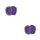 thumbnail image 1 of sweethay Almohadillas para los oídos, almohadillas para auriculares, protección auditiva montada en la cabeza, reemplazo de malla para Gamer Violeta 2Conjunto, 1 of 6