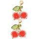 thumbnail image 1 of Cherry Earrings Creative Cherry Dangle Earrings 1Pair Women Fashion Accessory, 1 of 4