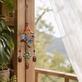 thumbnail image 6 of Metal Butterfly Wind Chimes, Vintage Iron Butterfies and Flower Hanging Decor Wind Chimes for Garden Patio Porch Yard Ornament, Housewarming Decor, Birthday, 6 of 7