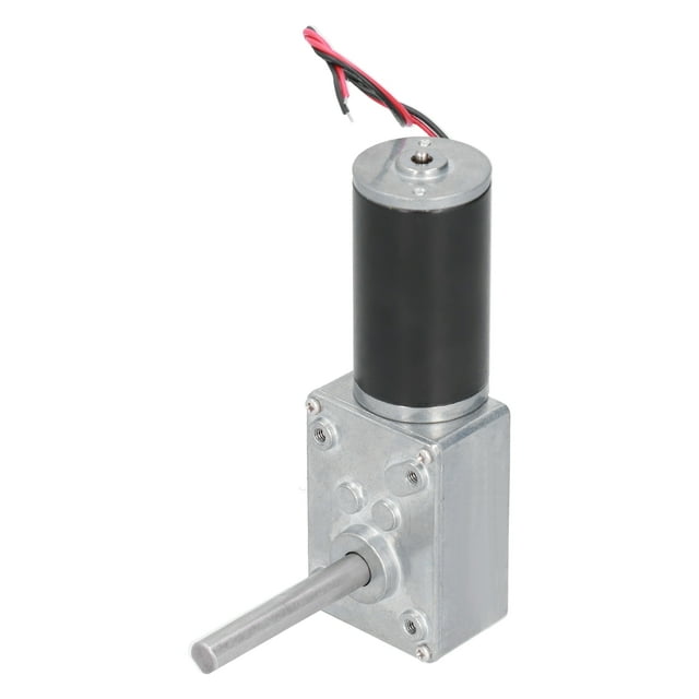 Worm Gear Motor DC Self Locking Mini Speed Reduction Electric Gear Box Reducer EngineDC12V 260RPM
