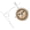 White, variant on Double Side Wall Clock Retro Industrial Wall Clock for Outdoor Indoor Decorative Art Clocks Home Decorations