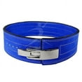 thumbnail image 2 of ARD CHAMPS™ Weight Power Lifting Leather Lever Pro Belt Gym Training Blue Small, 2 of 6
