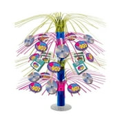 Beistle - I Love The 90's Cascade Centerpiece - 18" - Pack of 6