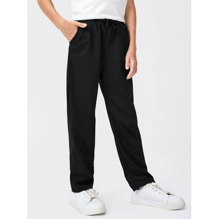 

BASICS Boys High Waist Pants Trousers S221904X Black 8Y(50IN)