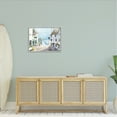 thumbnail image 2 of Stupell Coastal Town Seaport Sailboats Landscape Painting Gray Framed Art Print Wall Art, 2 of 8