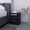 Black, variant on Lightweight Nightstand with Storage / Bedroom Essential / Store Books and Accessories