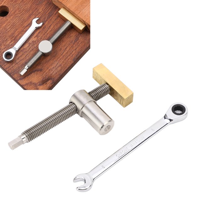 Abrazadera para perros ANGGREK Clip de escritorio para carpintería con llave para sujeción de placas