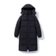 thumbnail image 4 of Chaqueta de algodón de plumón para mujer, chaqueta de algodón holgada hasta la rodilla de longitud media a larga, abrigo de invierno, 4 of 5