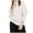 White, variant on DuoJiaJ Women's Sweater Loose Turtleneck Sweater Warm Solid Pullover Knitwear Basic Women Tops Autumn Winter Sweaters For Women Clearance Black L