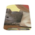 thumbnail image 2 of CADecor Cute Little Bunny and Bag Fleece Blankets Bed Throws 58x80 Inches, 2 of 3