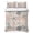 Beige Coral Pink, variant on Twin Quilt Set 68''x86'', Khaki White Ombre Lightweight Summer Bedspread Coverlet Set with 2 Pillow Shams, Modern Abstract Art Farmhouse Gradient Breathable All Season Quilt Bedding for Dorm/Bedroom