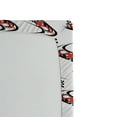 thumbnail image 3 of Ambesonne Cars Fitted Sheet 2 Pcs Set, Formula Race Rally Win, Full, Scarlet Black White, 3 of 3