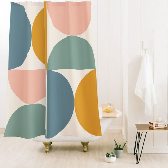 Society6 Colour Poems Bold Minimalism Xxii Shower Curtain 71" x 74"