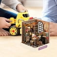 thumbnail image 1 of Runquan Miniature House s DIY Mini Dollhouse Decorative Dustproof Cover for Family Moon, 1 of 8
