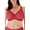 Passion Red, variant on Women's Berlei B541 Beauty Stripe Underwired Minimizer Bra (Black 34D)