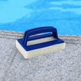 thumbnail image 3 of Hand-Held Pool Brush, For Pool Supply Surface Cleaning Scrubber, Non-Scratch High-Quality Sponge Material Comfortable Handle, 3 of 5