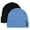 Blue/Black, variant on Insulated Knit Beanie - Warm Winter Hat for Cold Weather and Style, Ivory/Black