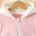 thumbnail image 4 of Children's Casual Sleeveless Patchwork Pockets Zipper Round Neck Fall Fashion Coats, 4 of 6