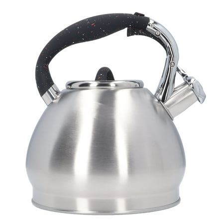 

Whistling Kettle Stovetop Teapot Prevent Scald Handle Safe 3.5L Rust Proof For Induction Cooker