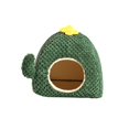 thumbnail image 2 of Cama cálida para hámster, cueva para cobayas, suave y cómoda, nido para dormir de invierno para hámster, casa de cama para animales pequeños para M, 2 of 8