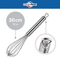 thumbnail image 4 of Küchenprofi Stainless Steel Hand Whisk 12 Inch for Eggs, Batter, and Dough, 4 of 6