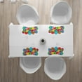 thumbnail image 3 of Ambesonne Easter Place Mats Set of 4, Cartoon Ornamental Eggs, Standard Size, Multicolor, 3 of 4