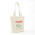 thumbnail image 7 of CafePress - Naughty Or Nice Tote Bag - Unisex Canvas Tote Bag, Beige, 1-Piece, 7 of 7