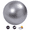 ,silver, variant on Exercise Ball for Physical Therapy, Swiss Ball Physio Ball for Rehab Exercises, Workout Fitness Ball for Core Strength, Yoga Ball for Balance & Flexibility,silver,glossy-45cm,F45282