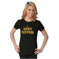 thumbnail image 3 of US Army Sister Military Logo Ribbon Women's T Shirt Ladies Tee Brisco Brands S, 3 of 5
