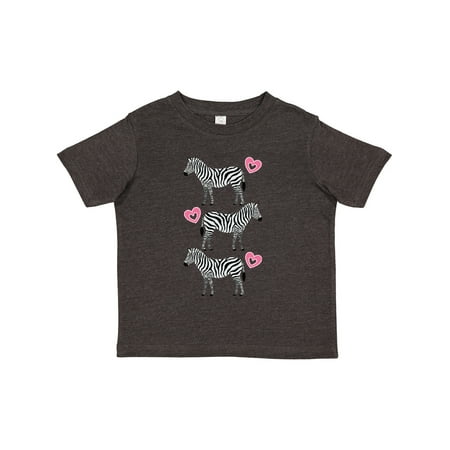 

Inktastic Zebra Cute Safari Animal Gift Toddler Toddler Girl T-Shirt