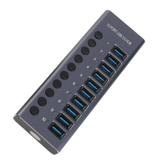 Estación 985a 10 Puerto USB 3.0 HUB USB Splitter Hub USB Estacia de Acoplamiento