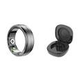 thumbnail image 1 of Smart Ring BT Anillo A Prueba Monitoreo Oxígeno en Del Ritmo Cardíaco (8), 1 of 9