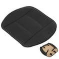 thumbnail image 4 of Protector  Cushion, Easy To Clean PU Leather Front  Cover, Car Replacement For Auto 4 Door Sedan SUV Car  Cover Black,Gray,Beige, 4 of 8