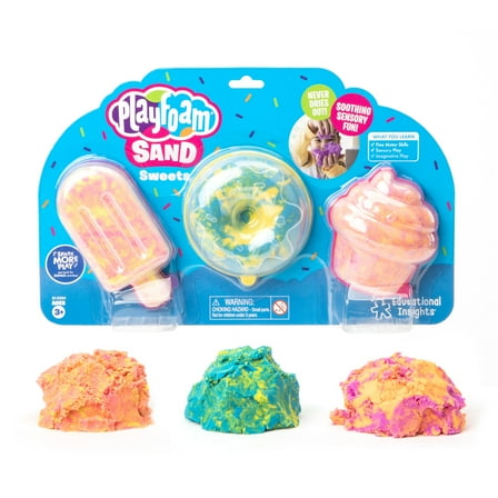 Educational Insights Playfoam Sand Sweets, Play Sand, Sensory Toy, Boys & Girls, Ages 3 