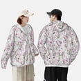 thumbnail image 4 of Lsque Orchids Flowers UPF 50+ Lightweight Sun Protection Men's Women's Long Sleeve Shirt, Hoodie Performance -Medium, 4 of 9