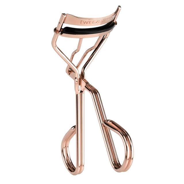 Rizador de Pestañas Tweezerman Pro Curl Oro Rosa para Ojos Redondos