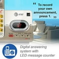 thumbnail image 2 of AT&T EL52313 3-Handset Expandable Cordless Phone with Answering System & Extra-large Backlit Keys, 2 of 5