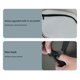 thumbnail image 5 of Bolsa De Almacenamiento Bolsa de transporte Bolsa de cubierta protectora de gran capacidad Tela Oxford EVA para PS5 PS VR2, 5 of 7