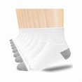 thumbnail image 1 of Chenchen 8-Pairs Men's Ankle Cotton Socks with Cushion, Athletic Running Socks Size 7-9/9-12/12-15, 1 of 1
