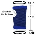 thumbnail image 5 of Fymlhomi Kids Hand Wrap - Knitted Palm Sleeve Wrist Brace Hand Protection Support for 8-14 Years, 1 Pair, 5 of 7